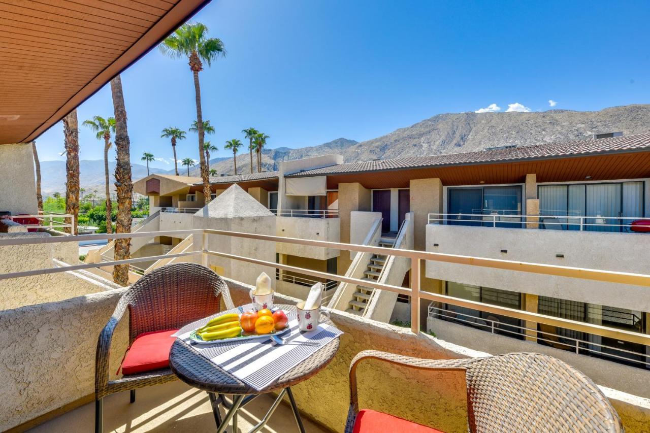 Central Palm Springs Resort Condo With 2 Balconies Exterior foto