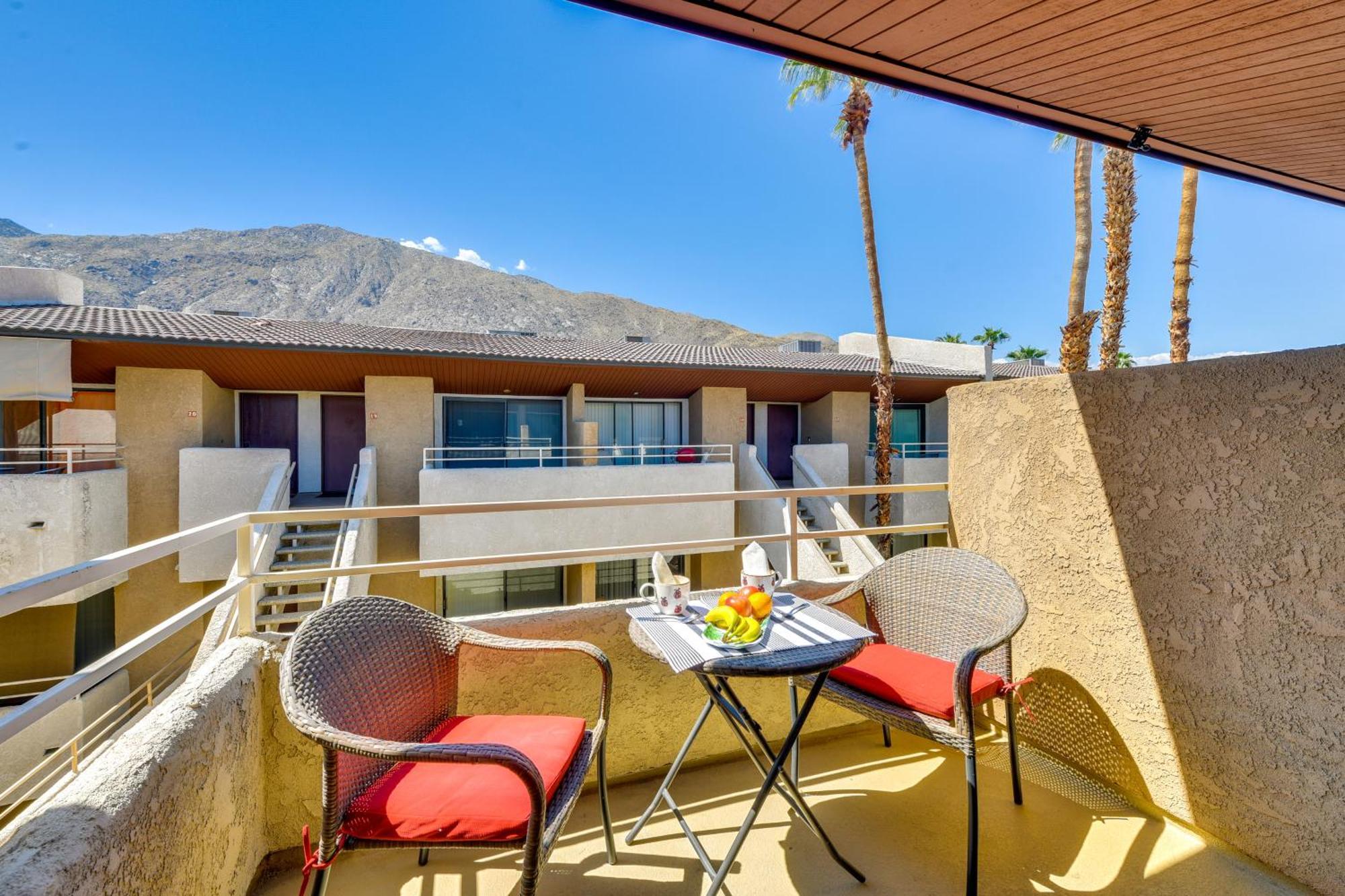 Central Palm Springs Resort Condo With 2 Balconies Exterior foto